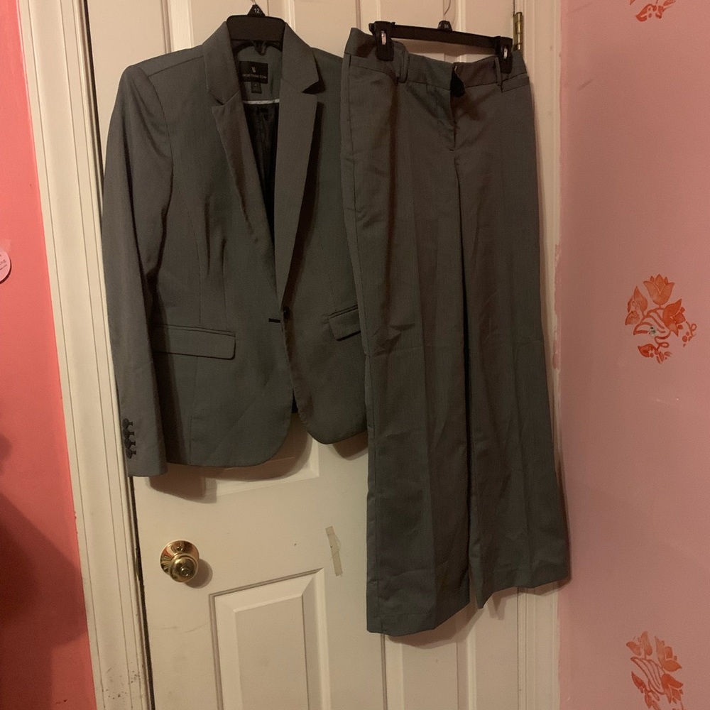 Grey paint suit